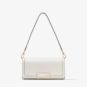 Jimmy Choo White Shoulder Bag